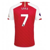 Echipament fotbal Arsenal Bukayo Saka #7 Tricou Acasa 2023-24 maneca scurta